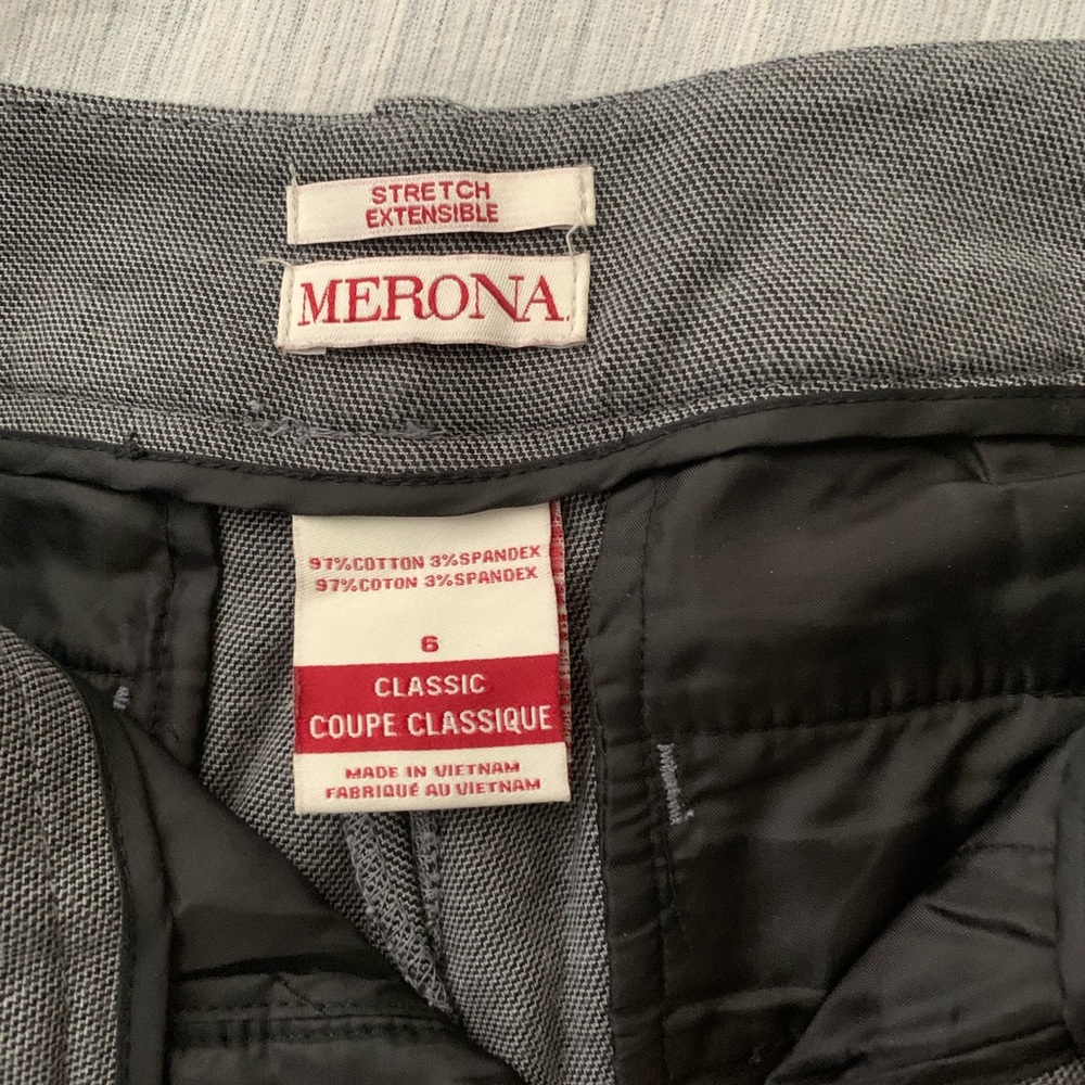 Grey dress pants